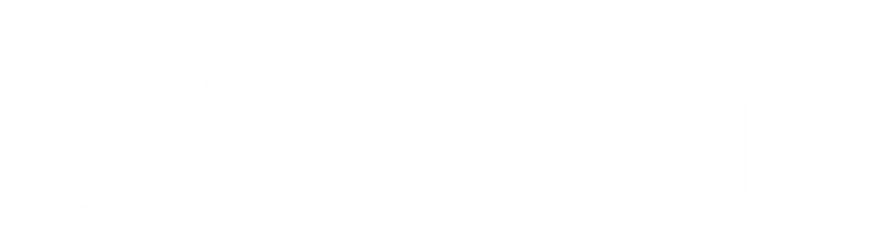 Logotipo de QuizPM blanco